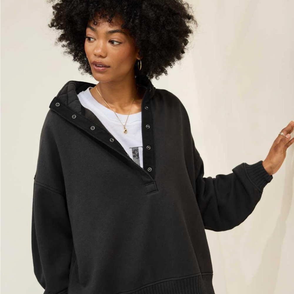 Aerie Oh-Snap Oversized Sweatshirt